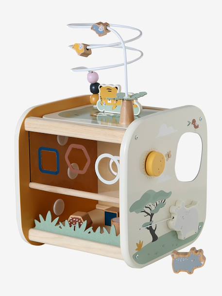 Cube multi-activités en bois FSC® Tanzanie 5 - vertbaudet enfant 