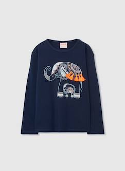 T-shirt fille en coton  - vertbaudet enfant