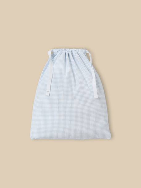 Pyjama vichy garçon Bleu clair 2 - vertbaudet enfant 
