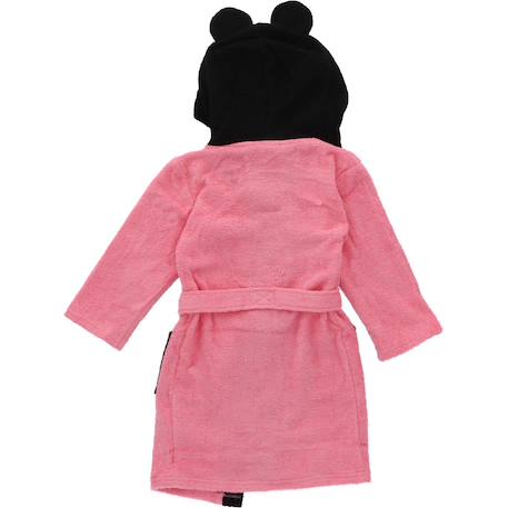 Peignoir de bain minnie nœud polyester Rose 2 - vertbaudet enfant 