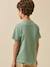 T-shirt enfant collection jules verne - coton biologique Amande+Ecru 4 - vertbaudet enfant 