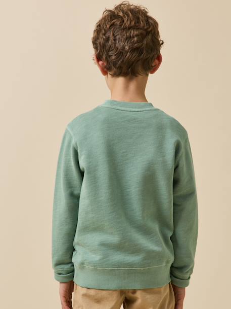Sweat Celadon+Ciel+Orage+Rose 4 - vertbaudet enfant 