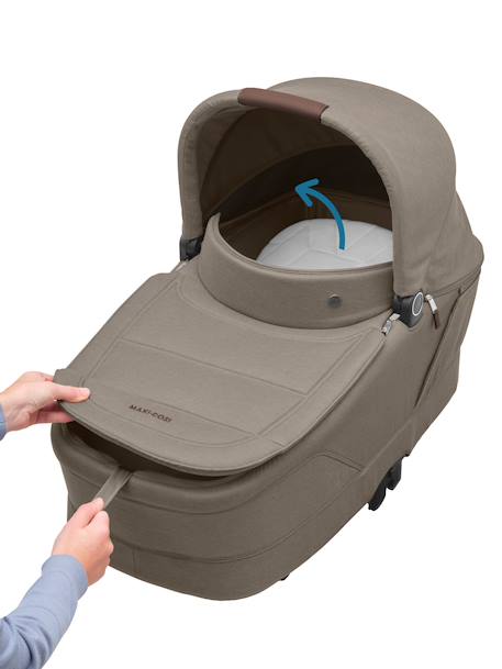 Nacelle sense – ultra confortable Twillic black+Twillic graphite+Twillic green+Twillic truffle 22 - vertbaudet enfant 