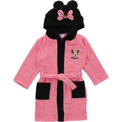Linge de maison et décoration-Linge de bain-Peignoir de bain minnie nœud polyester