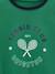T-shirt imprimé garçon - coton biologique Ecru+Menthe 7 - vertbaudet enfant 