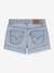 Short en jean Girlfriend shorts LEVI'S bleu+denim bleached 8 - vertbaudet enfant 