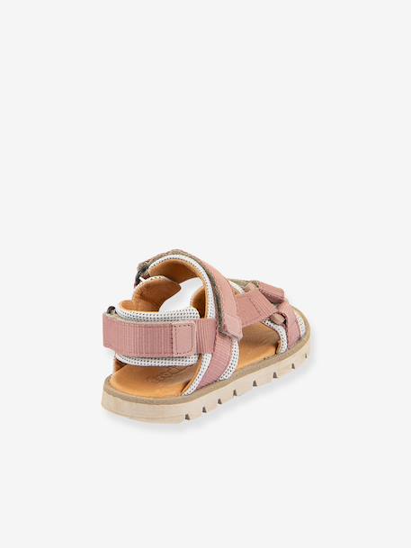 Sandales à scratch pour garçon KE FLASH froddo aqua+bleu électrique+multicolore+noir+rose poudré 22 - vertbaudet enfant 