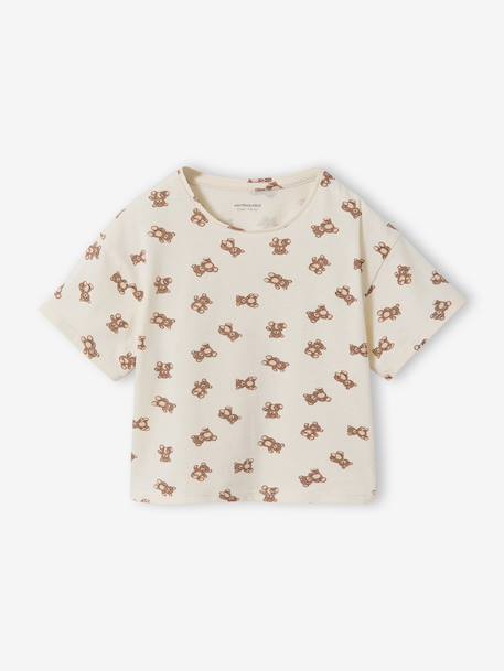 Lot 2 pyjamas ours court et long écru 4 - vertbaudet enfant 