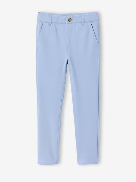 Ensemble céremonie chemise col Mao, veste et pantalon garçon beige+bleu ciel+vert d'eau 15 - vertbaudet enfant 