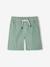 Bermuda garçon élastique bleu jean+jaune pastel+vert sapin 14 - vertbaudet enfant 