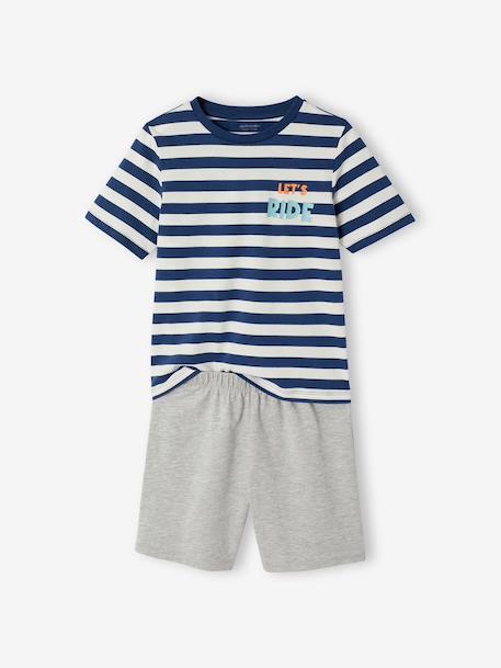 Lot 2 pyjashorts bleu océan 3 - vertbaudet enfant 