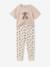 Lot 2 pyjamas ours court et long écru 3 - vertbaudet enfant 