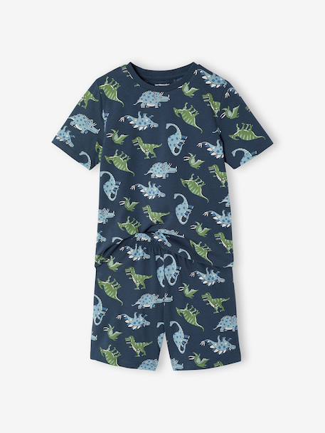 Lot 2 pyjashorts dino bleu nuit 3 - vertbaudet enfant 