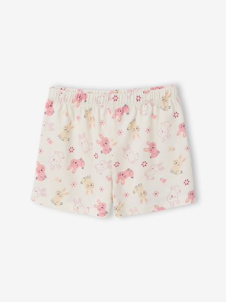 Lot 2 pyjamas lapin court et long gris chiné 5 - vertbaudet enfant 