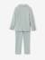 Ensemble céremonie chemise col Mao, veste et pantalon garçon beige+bleu ciel+vert d'eau 24 - vertbaudet enfant 