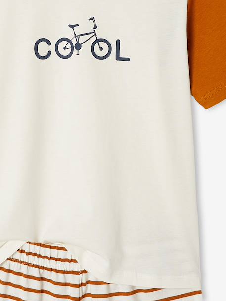 Lot 3 pyjamas vélo long et court caramel 7 - vertbaudet enfant 