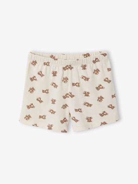 Lot 2 pyjamas ours court et long écru 5 - vertbaudet enfant 