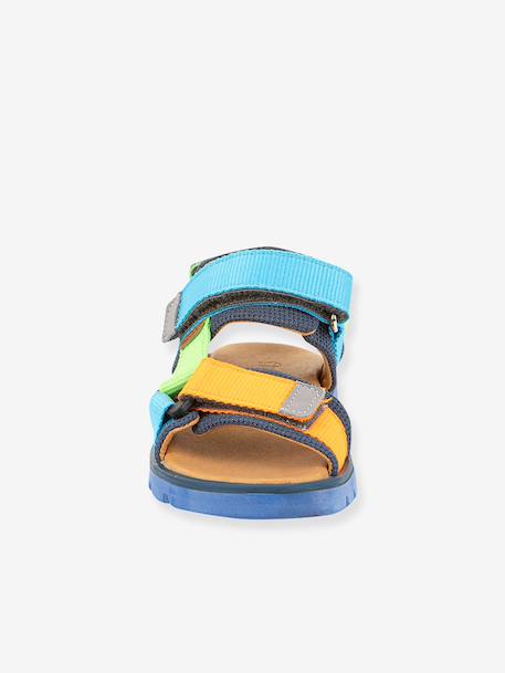 Sandales à scratch pour garçon KE FLASH froddo aqua+bleu électrique+multicolore+noir+rose poudré 5 - vertbaudet enfant 