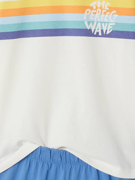 Lot 2 pyjashorts surf bleu ciel 6 - vertbaudet enfant 