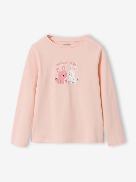 Lot 2 pyjamas lapin court et long gris chiné 6 - vertbaudet enfant 