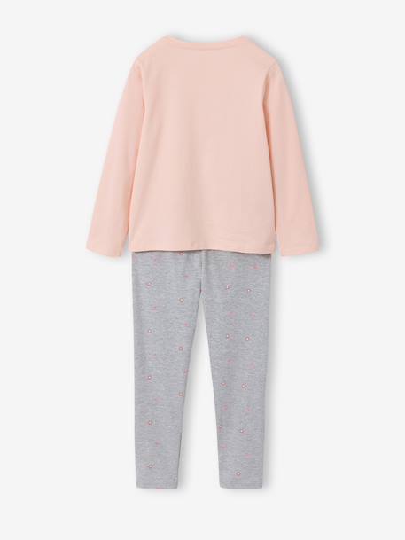Lot 2 pyjamas lapin court et long gris chiné 9 - vertbaudet enfant 