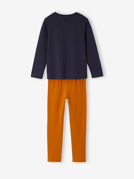 Lot 3 pyjamas vélo long et court caramel 12 - vertbaudet enfant 