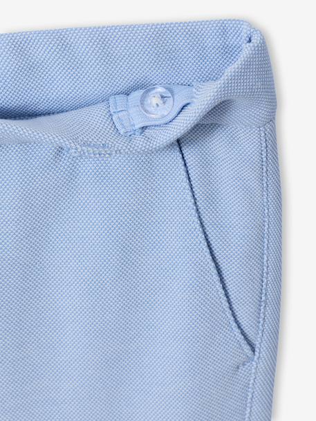 Ensemble céremonie chemise col Mao, veste et pantalon garçon beige+bleu ciel+vert d'eau 18 - vertbaudet enfant 