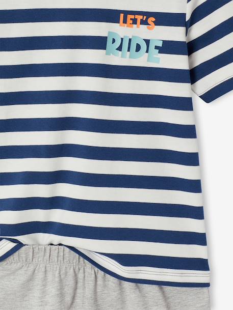 Lot 2 pyjashorts bleu océan 7 - vertbaudet enfant 