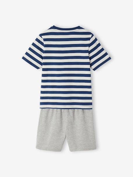 Lot 2 pyjashorts bleu océan 9 - vertbaudet enfant 