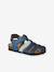 Sandale garçon scratch lot bleu 1 - vertbaudet enfant 