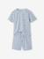 Lot 2 pyjashorts surf bleu ciel 3 - vertbaudet enfant 