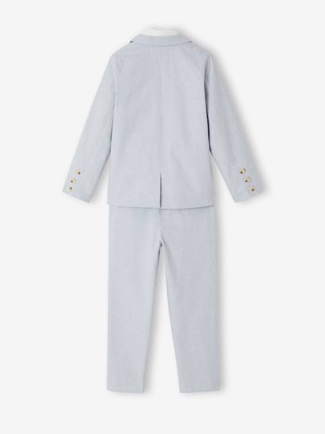 Ensemble cérémonie garçon 4 pièces bleu ciel 10 - vertbaudet enfant 