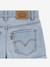 Short en jean Girlfriend shorts LEVI'S bleu+denim bleached 12 - vertbaudet enfant 