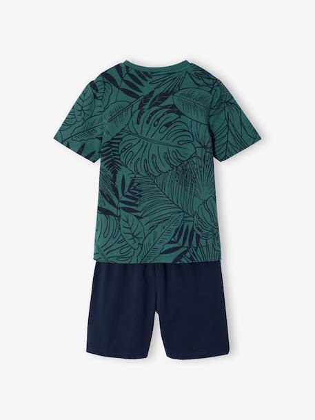 Lot 2 pyjashort jungle vert anglais 9 - vertbaudet enfant 