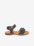 Sandales en cuir pour fille LORE FLOWERS froddo bleu foncé+lavande+rose doré+tomette 2 - vertbaudet enfant 