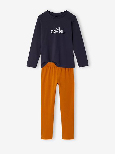Lot 3 pyjamas vélo long et court caramel 4 - vertbaudet enfant 
