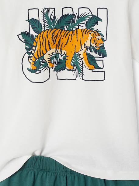Lot 2 pyjashort jungle vert anglais 6 - vertbaudet enfant 