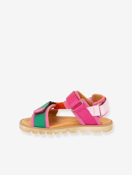 Sandales à scratch pour garçon KE FLASH froddo aqua+bleu électrique+multicolore+noir+rose poudré 12 - vertbaudet enfant 