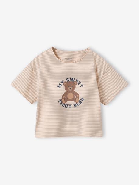 Lot 2 pyjamas ours court et long écru 7 - vertbaudet enfant 