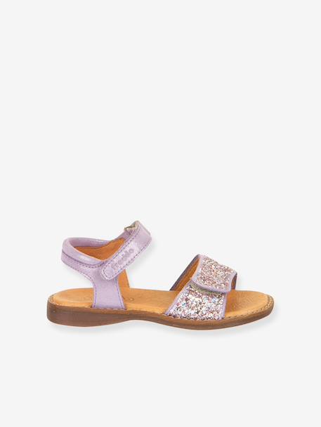 Sandales LORINE SPARKLE fille Froddo bleu foncé+doré+lavande 11 - vertbaudet enfant 