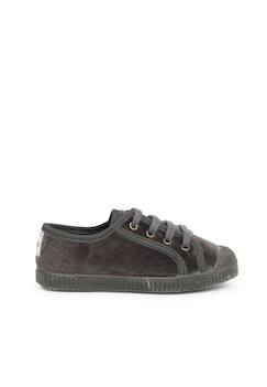 Chaussures-Baskets enfants en velours avec lacets