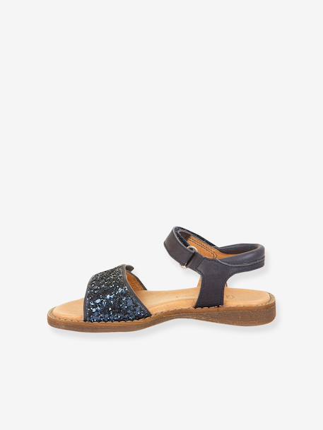 Sandales LORINE SPARKLE fille Froddo bleu foncé+doré+lavande 3 - vertbaudet enfant 