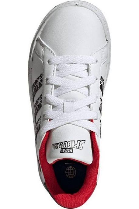 Baskets motif spider-man  grand court Blanc 3 - vertbaudet enfant 