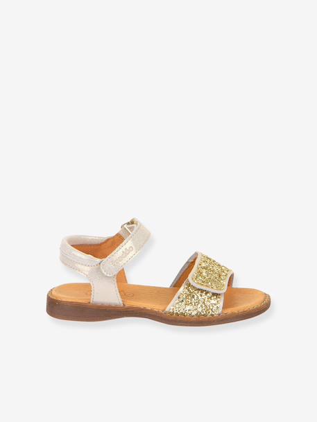 Sandales LORINE SPARKLE fille Froddo bleu foncé+doré+lavande 6 - vertbaudet enfant 