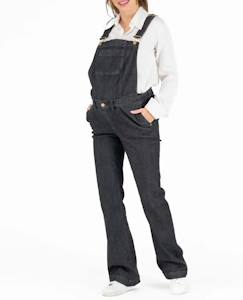 Vêtements de grossesse-Salopette de grossesse en jean sabrina