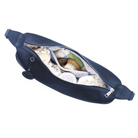 Sac bandoulière sac à langer london Bleu marine+Bordeaux+Marron+Noir 3 - vertbaudet enfant 