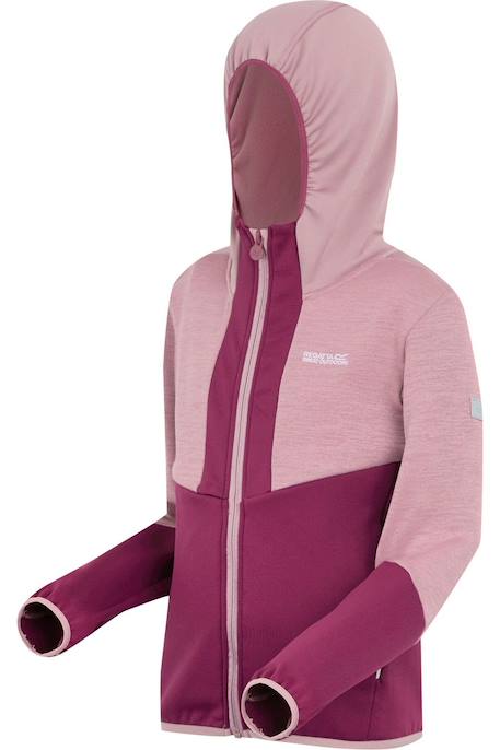 Veste à capuche dissolver  x Bleu olympien / bleu marine+Bordeaux / lilas+Jaune orangé vif / gris orageux+Pêche foncé / vanille clair 8 - vertbaudet enfant 