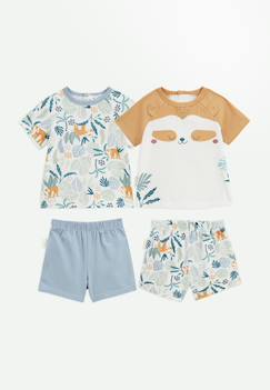 Lot de 2 pyjama short enfant 2 pièces baroudeur  - vertbaudet enfant
