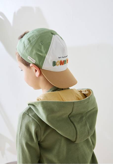 Casquette enfant gabin Vert 1 - vertbaudet enfant 
