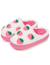 Chaussons mules sherpa fraise, semelle bloup xtra confort, amorti souple Ivoire 6 - vertbaudet enfant 